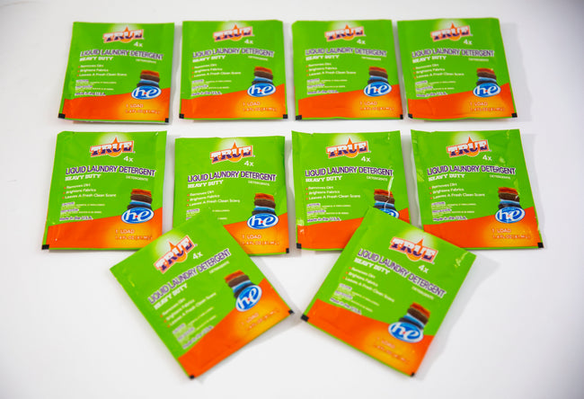 10 Loads - Travel Eco-Friendly Laundry Detergent Sheets – Etopwash