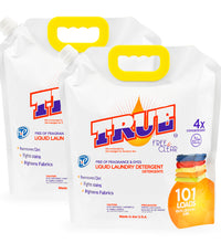 2 • Free & Clear Laundry Detergent for Sensitive Skin • 101 Load Combo